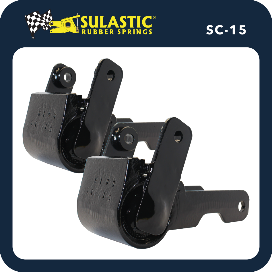 Picture of SC-15 Sulastic Shackle for Front Axle (Lift 1/2")